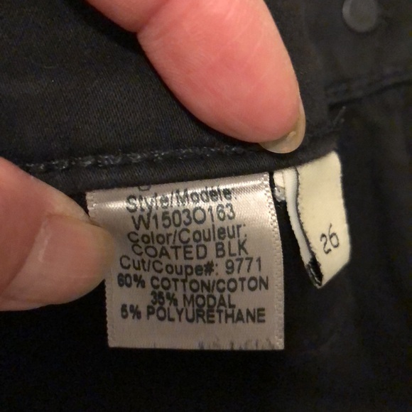 rag & bone black legging jeans Sz 26 - Picture 7 of 7